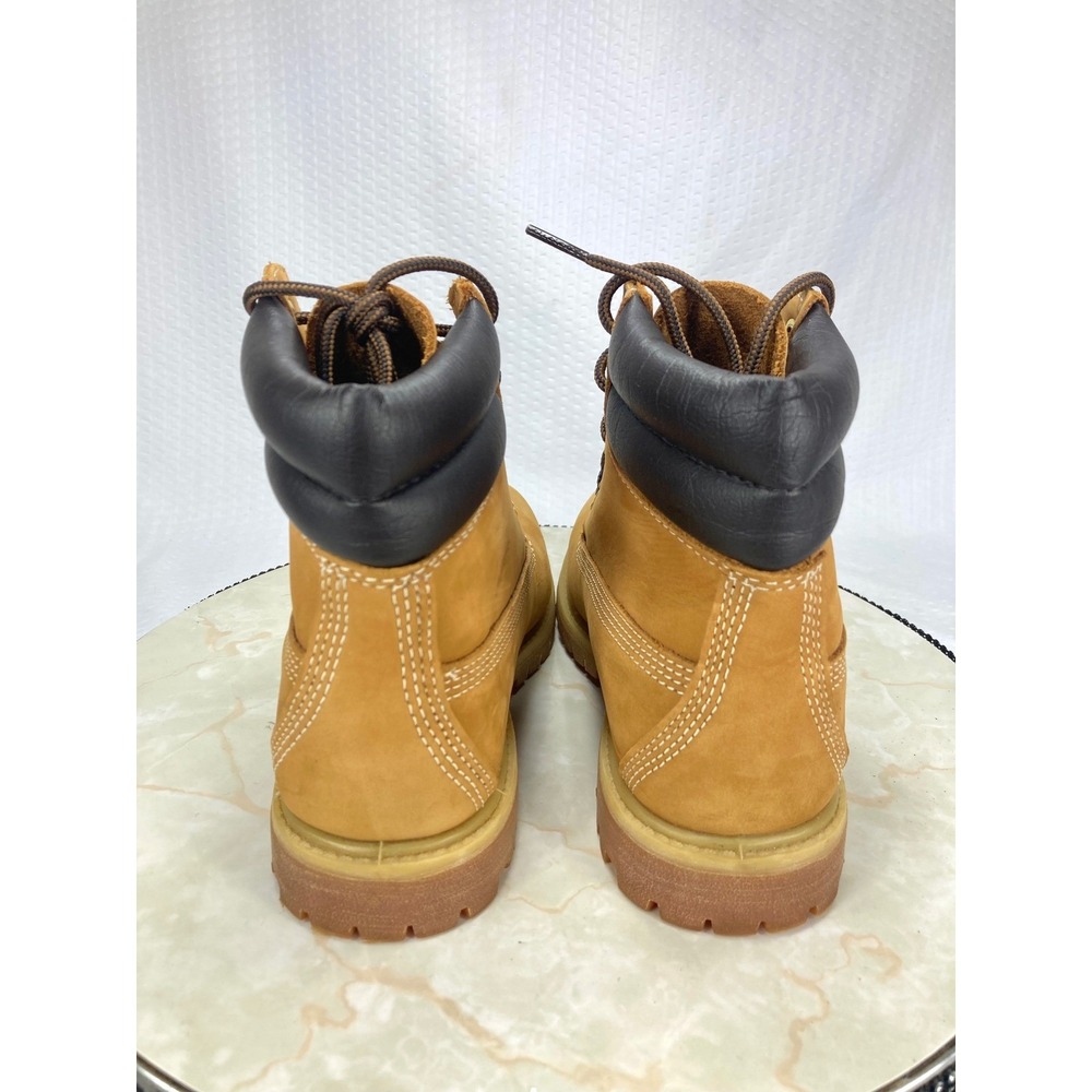 Timberland Waterville Double Collar Hi Top Boots Women 7 Brown Lug Sole Shoe NEW - Picture 9 of 12
